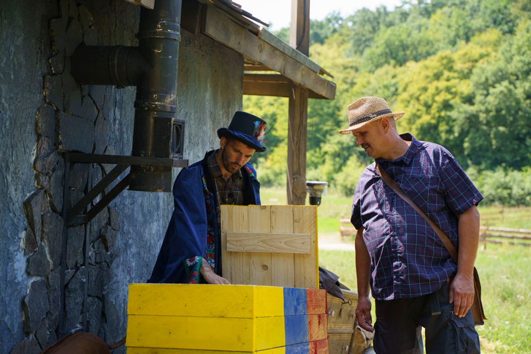 Hospodár Martin Bagar počas nakrúcania 17. série Farmy