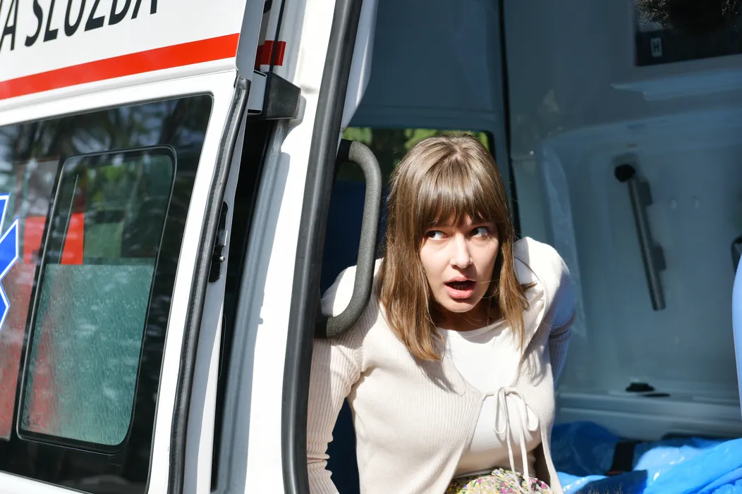 Kristína Spáčová si zahrala budúcu mamičku