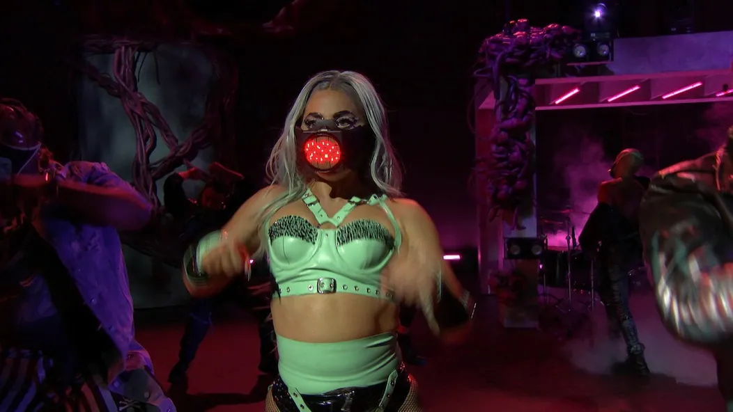 Extravagantné rúška Lady Gaga