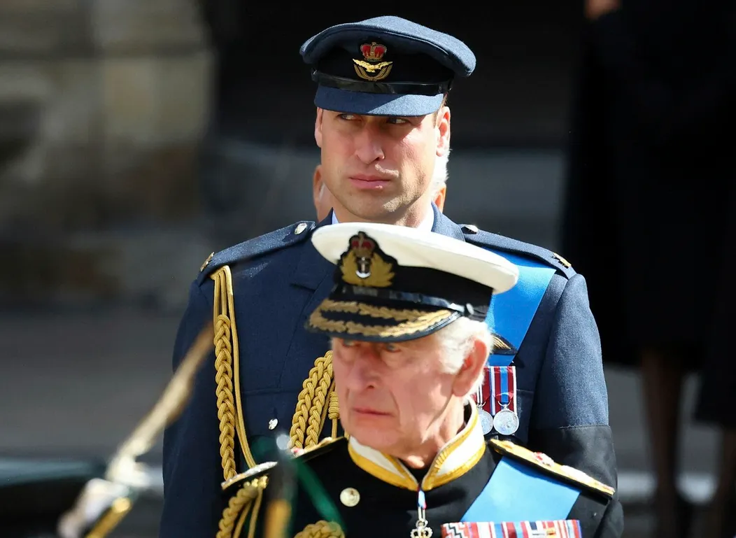 Kráľ Karol III. a princ z Walesu