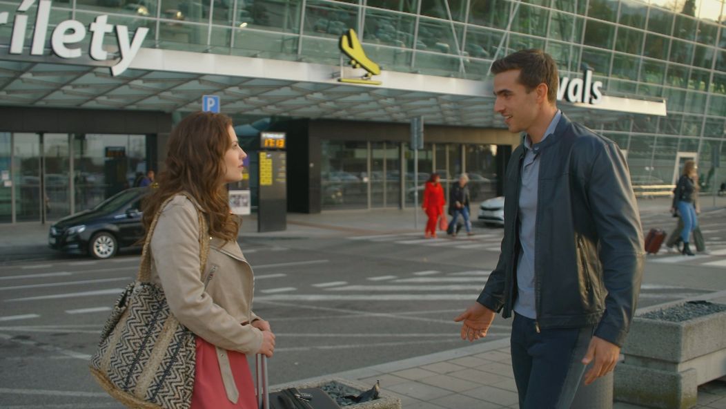 Martin našiel Naďu na letisku