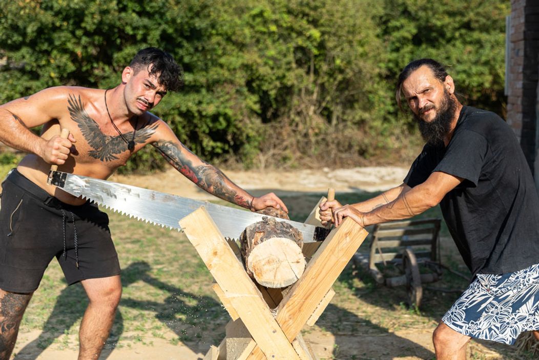 Zábery z 13. epizódy Farmy