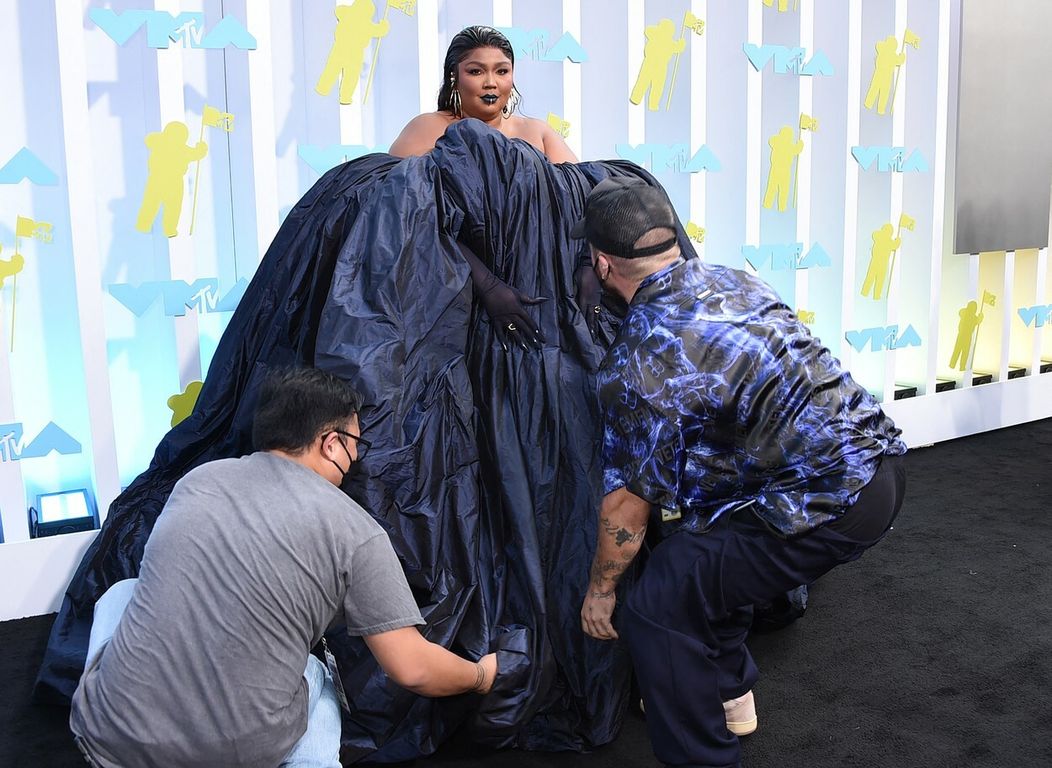 Lizzo na odovzdávaní hudobných cien MTV.