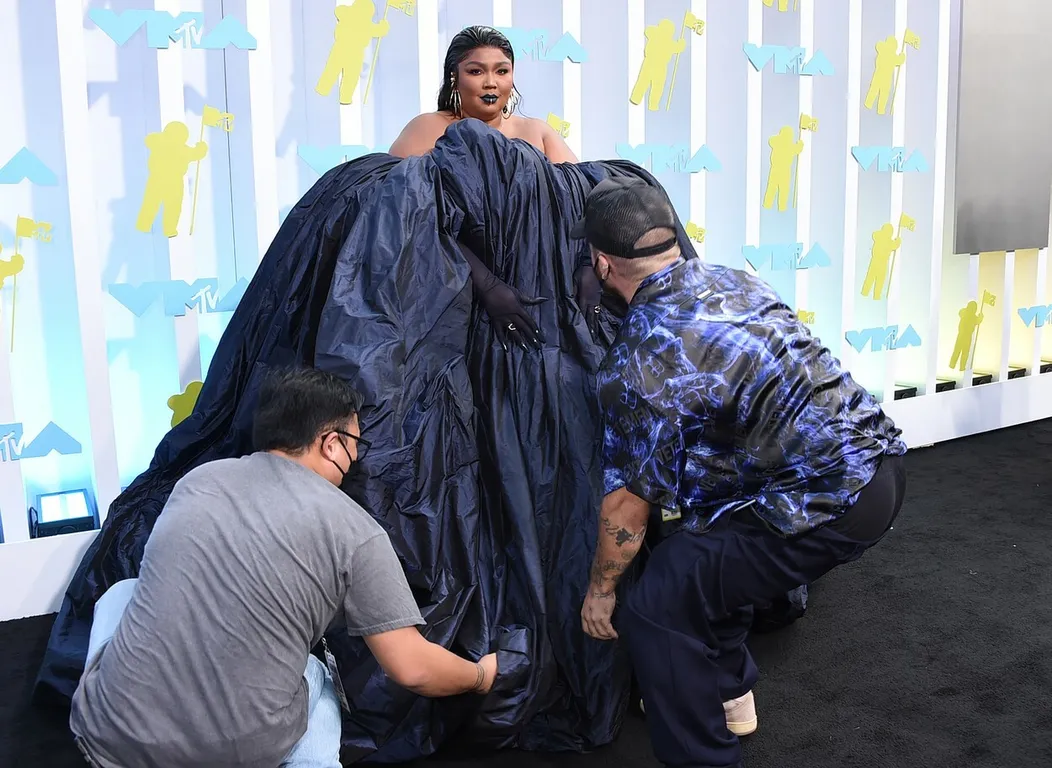 Lizzo na odovzdávaní hudobných cien MTV.