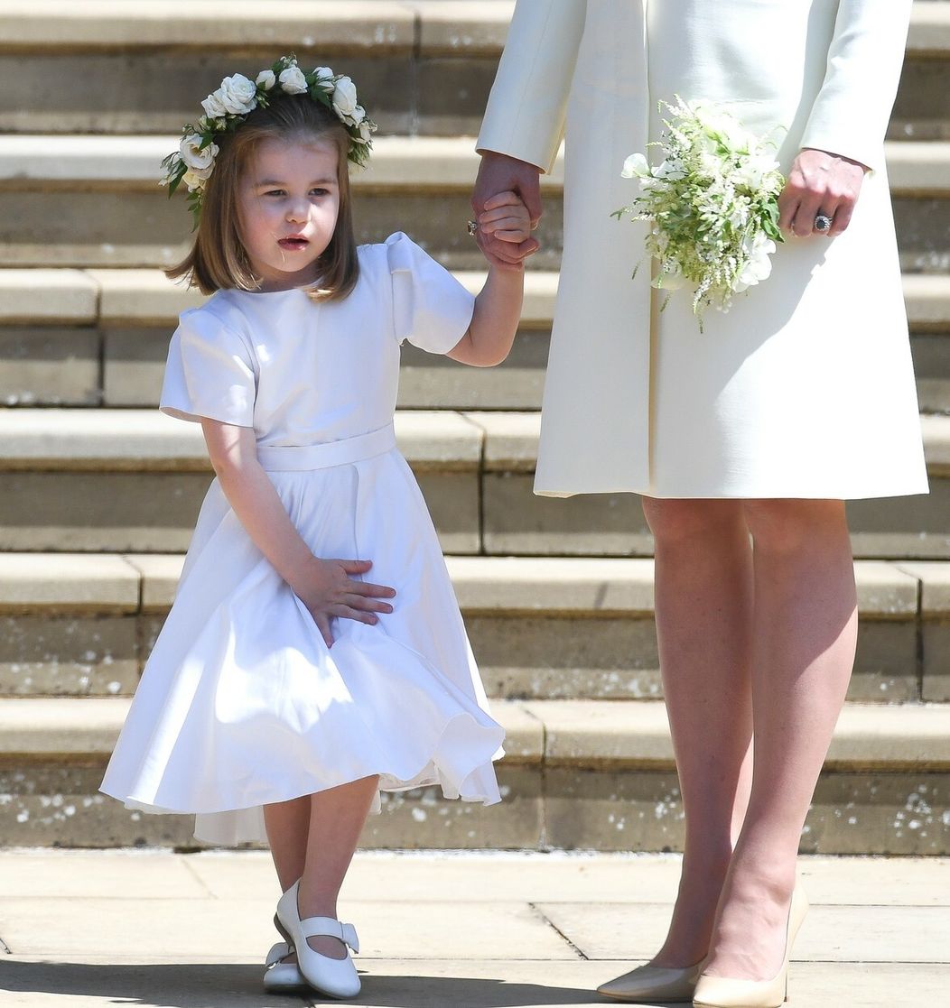 Spomínané šaty pre princeznú Charlotte
