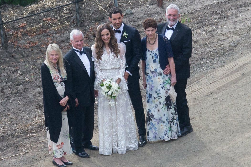 Novomanželia Meaghan Opprenheimer a Tom Ellis