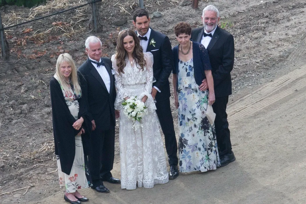 Novomanželia Meaghan Opprenheimer a Tom Ellis