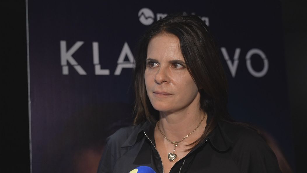 Zuzana Fialová na premiére Klamstva.