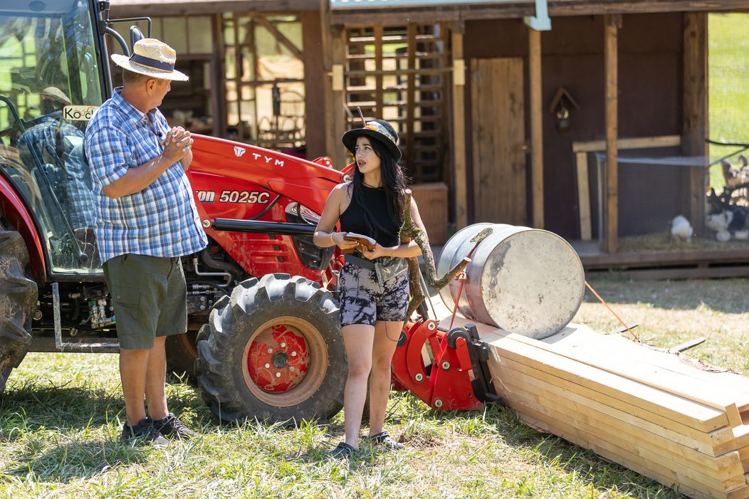 Zábery zo siedmeho dňa na statku