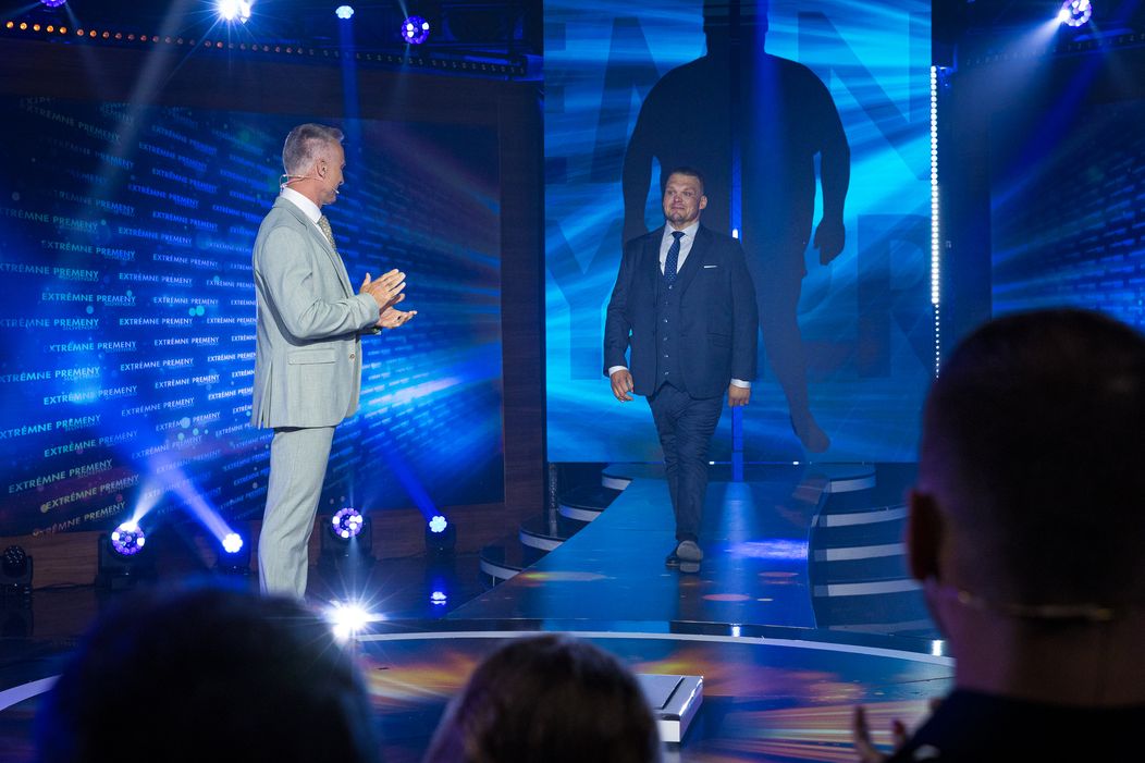 Andrej Baláž prišiel na galavečer Extrémnych premien ako nový človek.