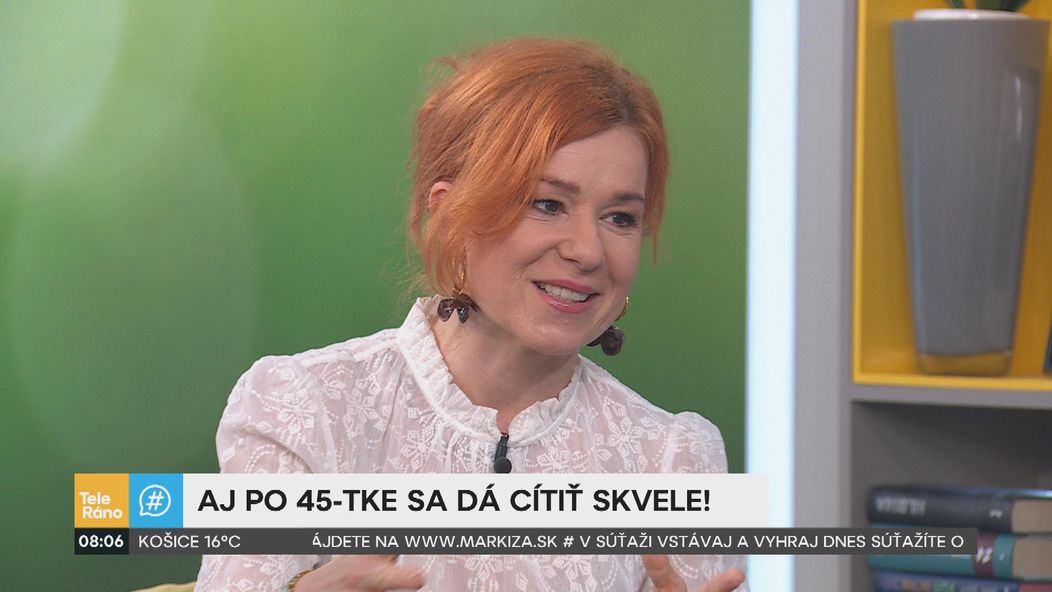 Helena Krajčiová v Teleráne