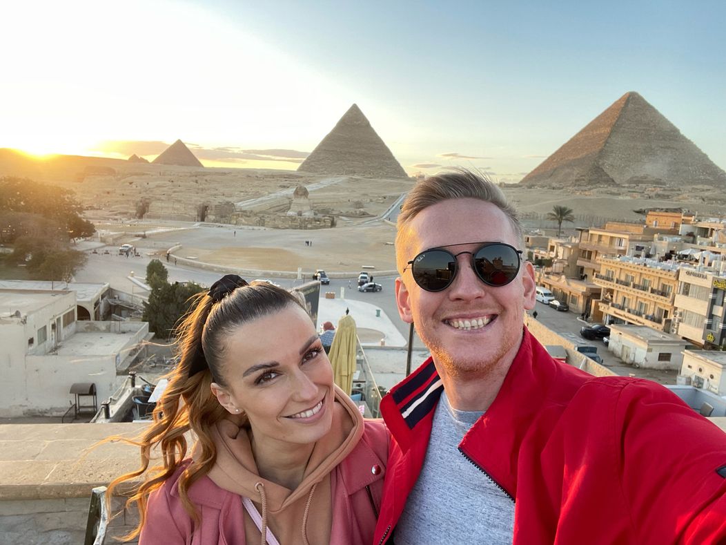 Jana a Martin v Egypte