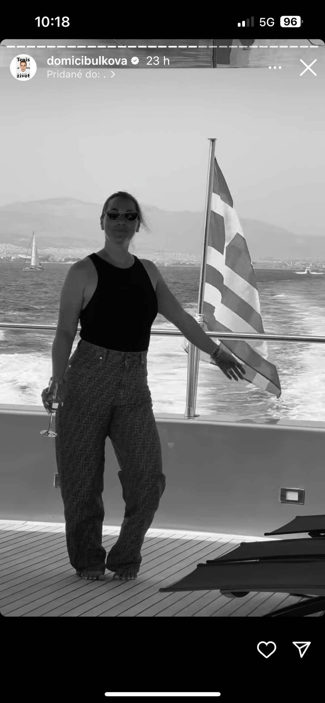 Dominika Cibulková si užíva rozprávkovú dovolenku