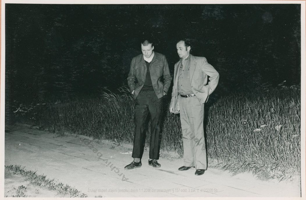 Zábery z reálnej rekonštrukcie vraždy v Brne, ktorá sa uskutočnila 29. 5. 1982