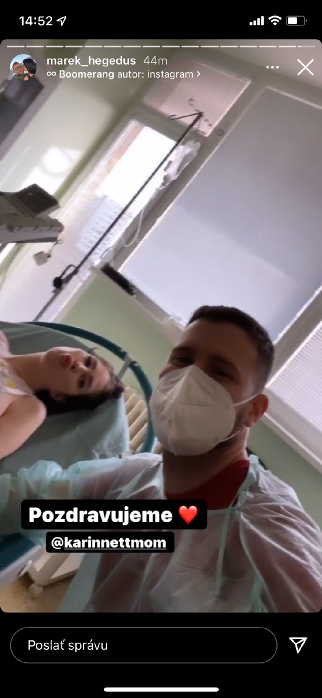 Marek bol pri pôrode