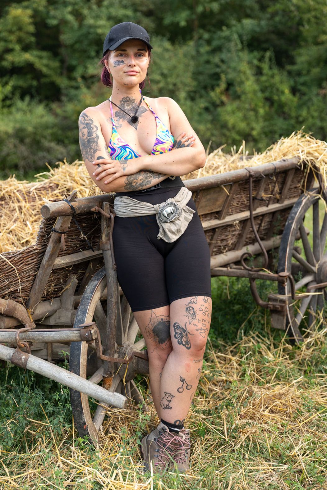 Zábery z 8. epizódy 16. série Farmy