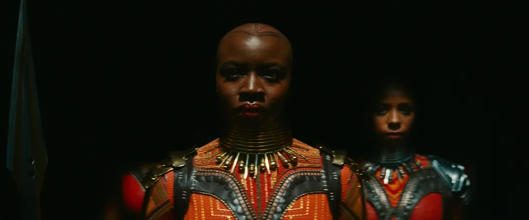 Záber z filmu Čierny panter: Navždy Wakanda