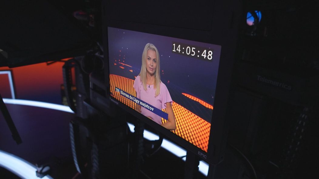 Skúška Marianny Ďurianovej po 10 rokov v spravodajskom štúdiu