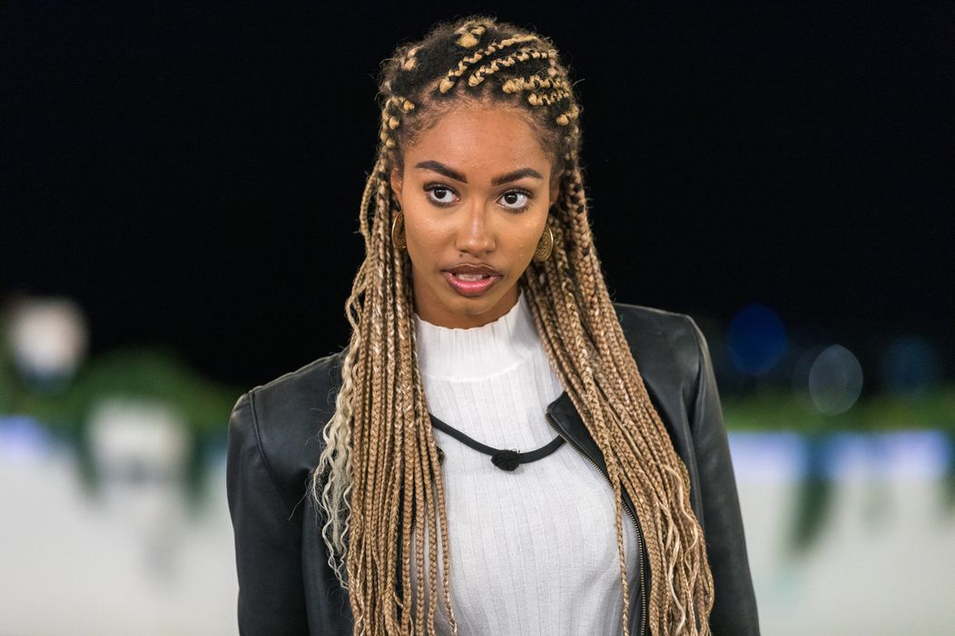 Aicha v prvej sérii šou Love Island