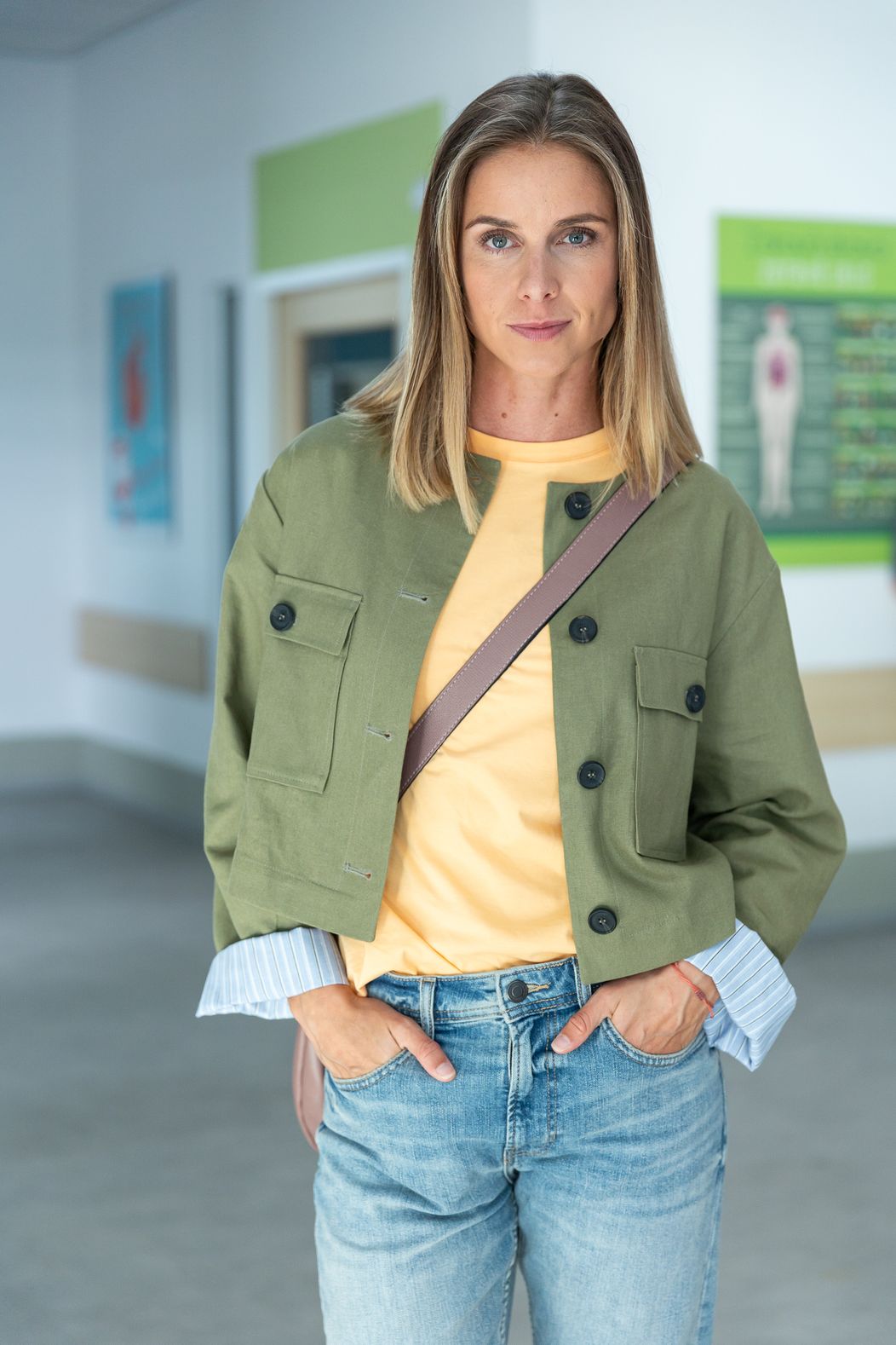 Herečka Nela Pocisková v Druhej šanci.