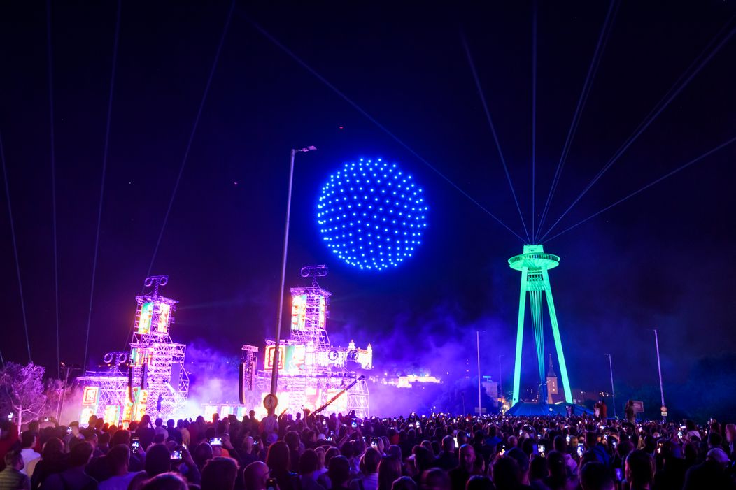 Starmus v Bratislave - koncert Jean Michael Jarreho