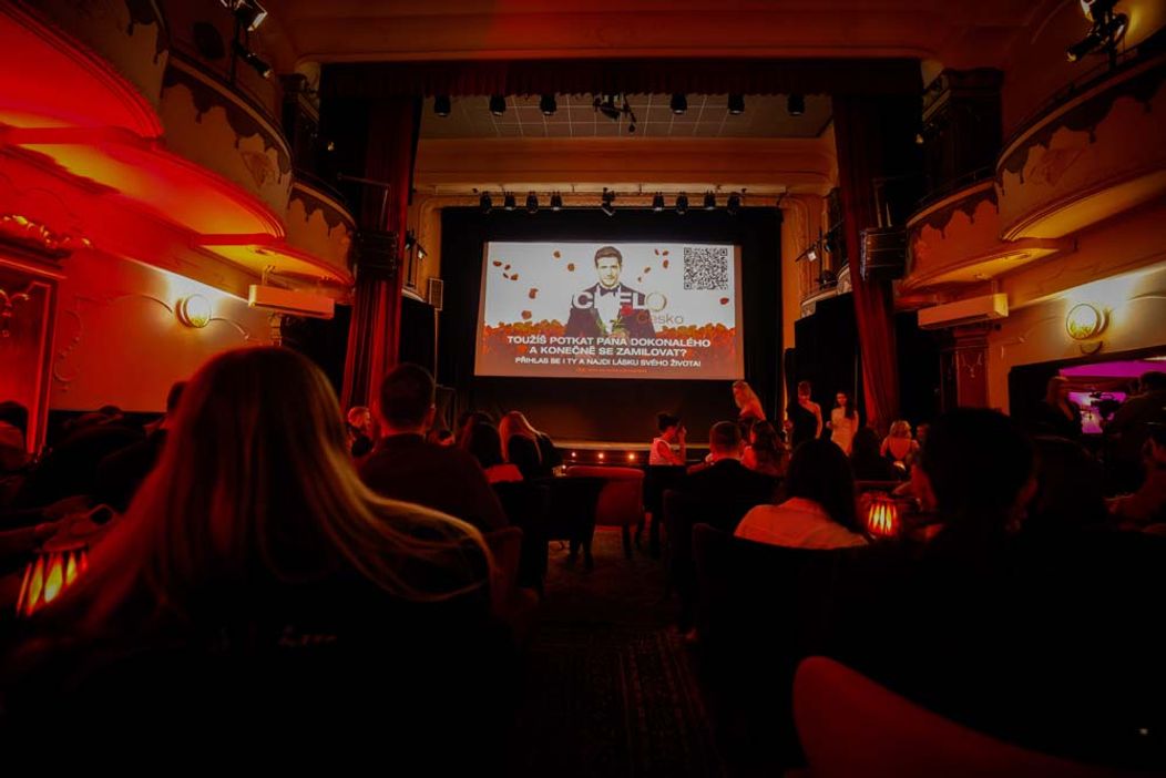 Slávnosté premietanie finále Ruže pre nevestu Česko
