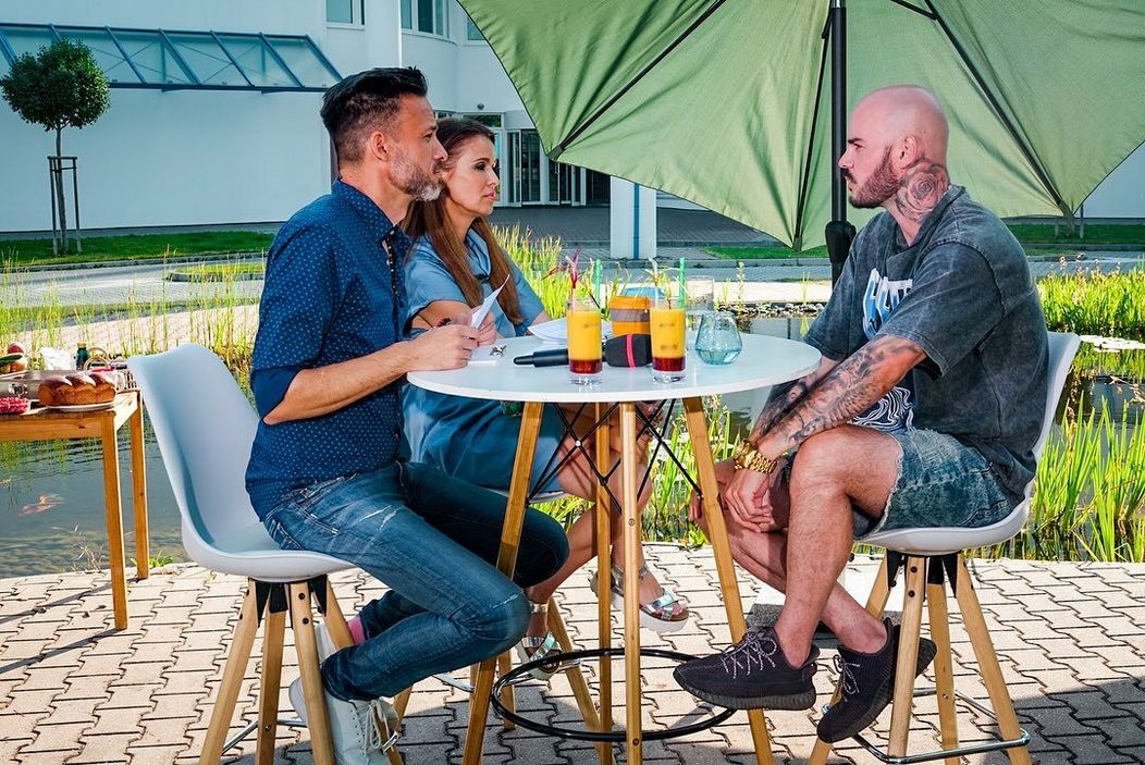 Majself v Teleráne s Lenkou a Romanom