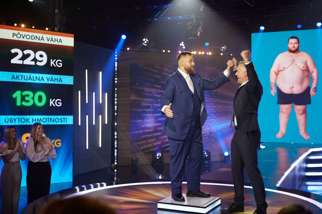 Marián Petický na galavečere Extrémnych premien.