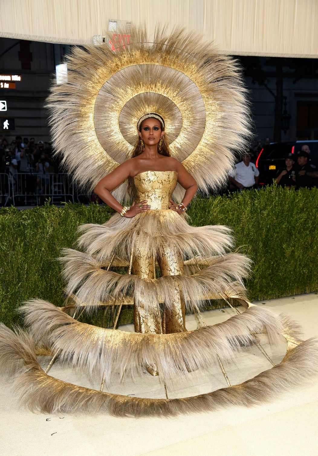 Naomi Campbell na MET Gala 2021