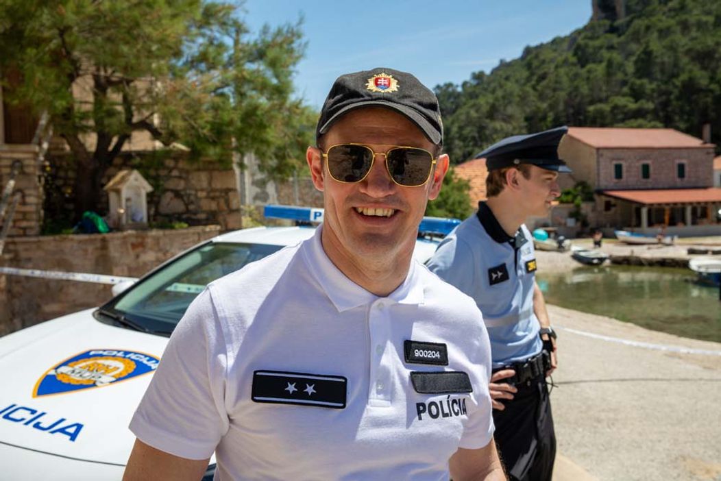Natáčanie seriálu Polícia Hvar