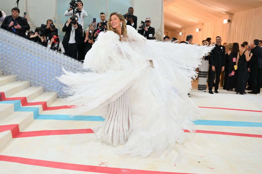 Gisele Bündchen na Met Gala 2023