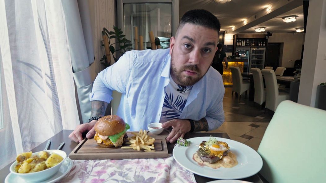 Na nože - Martin si objednal stejk so zlatom