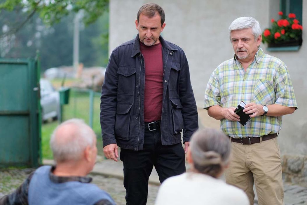 Natáčanie seriálu Odznak Vysočina