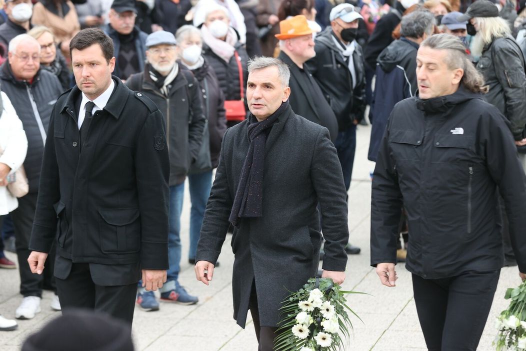 Posledná rozlúčka s Miroslavom Žbirkom - Jiří Macháček
