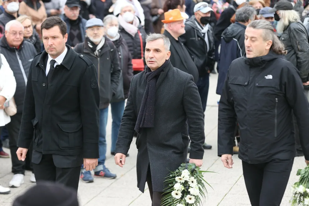 Posledná rozlúčka s Miroslavom Žbirkom - Jiří Macháček