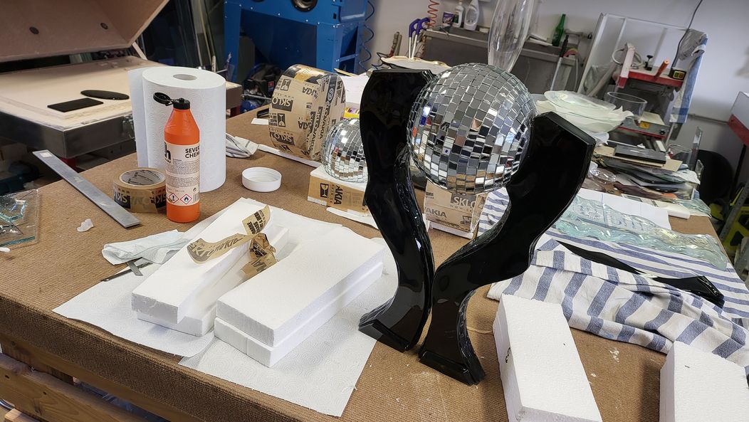 Výroba víťaznej trofeje Let’s Dance