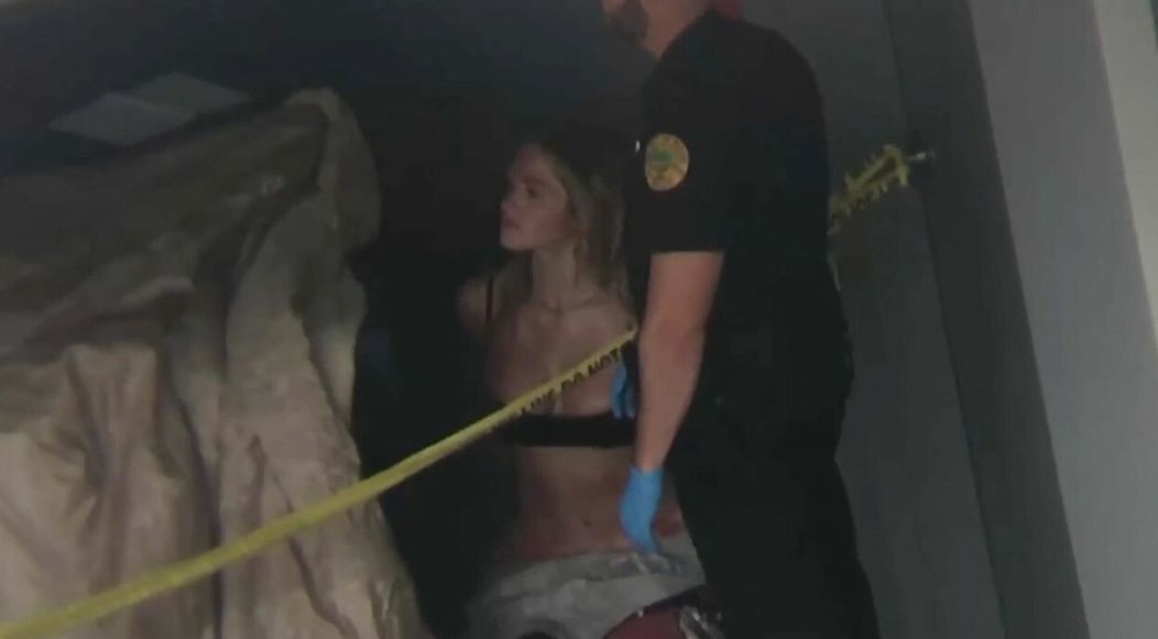 Courtney Tailor na mieste činu