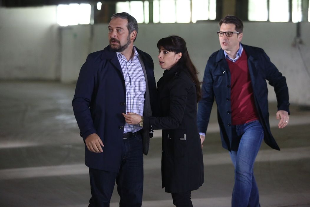 Martin Mňahončík, Zuzana Porubjaková a Marek Majeský