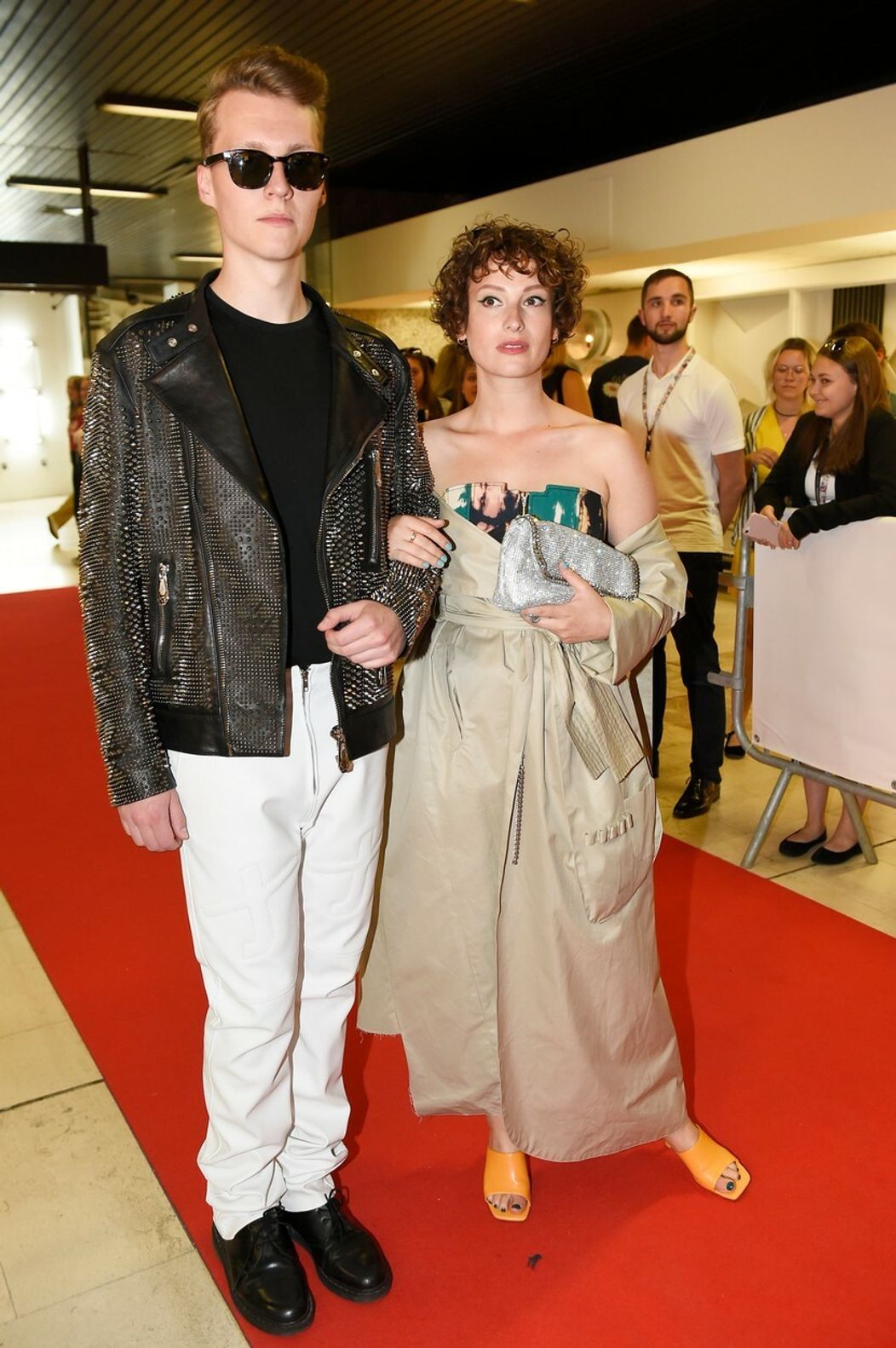 Vojtěch Vodochodský a Anna Fialová na premiére filmu BANGER. 