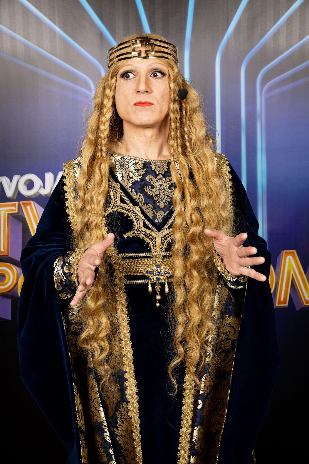 Z Cinkyho bola Jana Brejchová z muzikálu Noc na Kralštejne.
