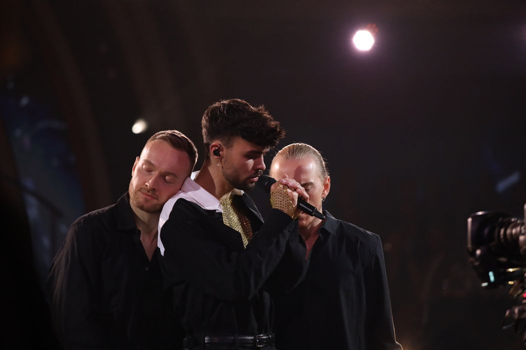 Adam Pavlovčin počas vystúpenia v Let's Dance