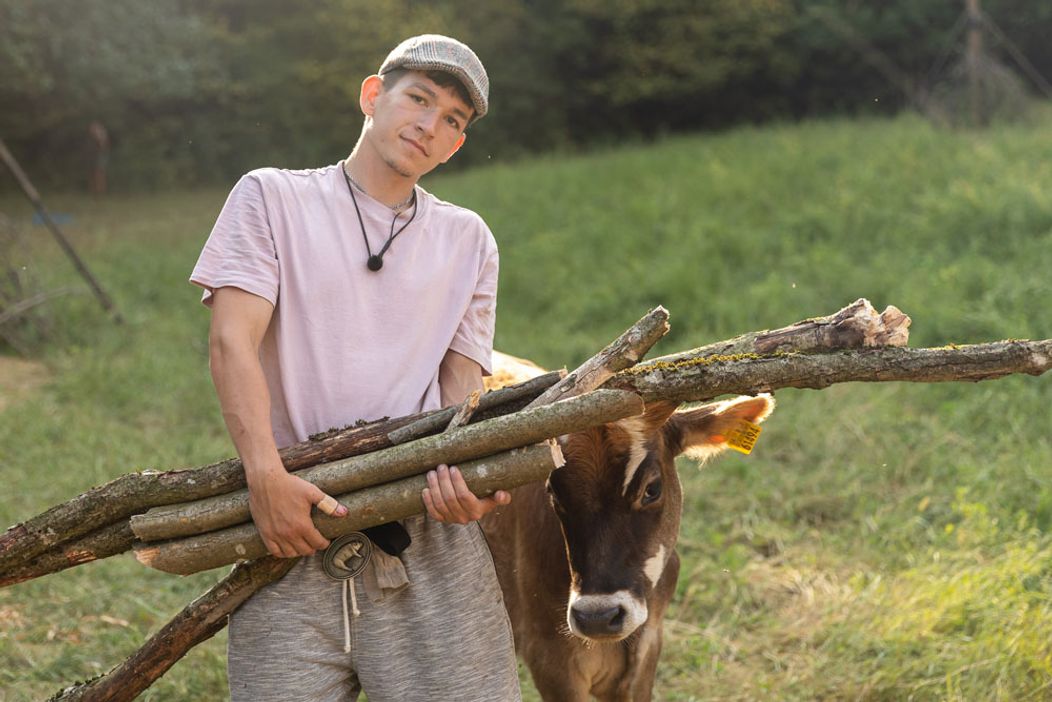 Zábery z 13. epizódy Farmy