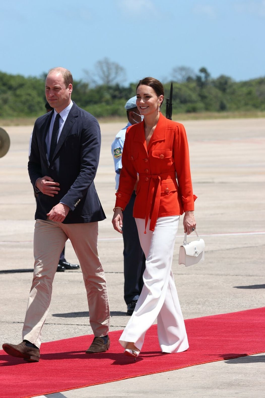 Vojvodkyňa z Cambridge v Karibiku. 