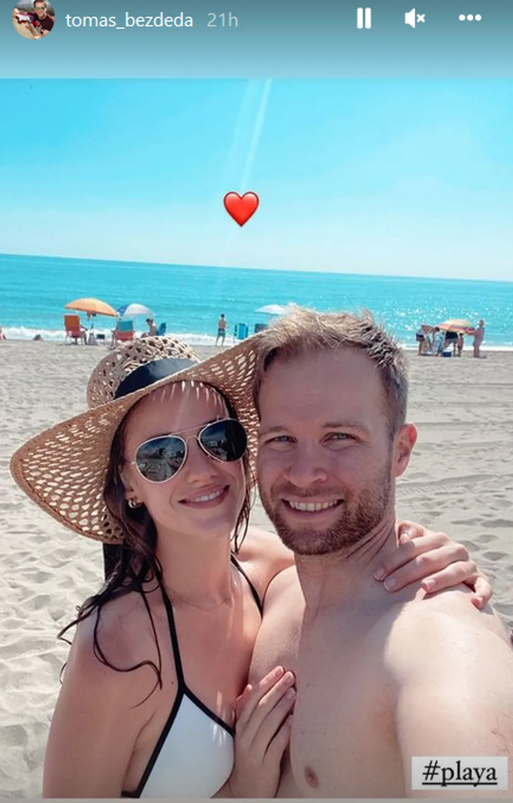 Tomáš s Ivanou na dovolenke