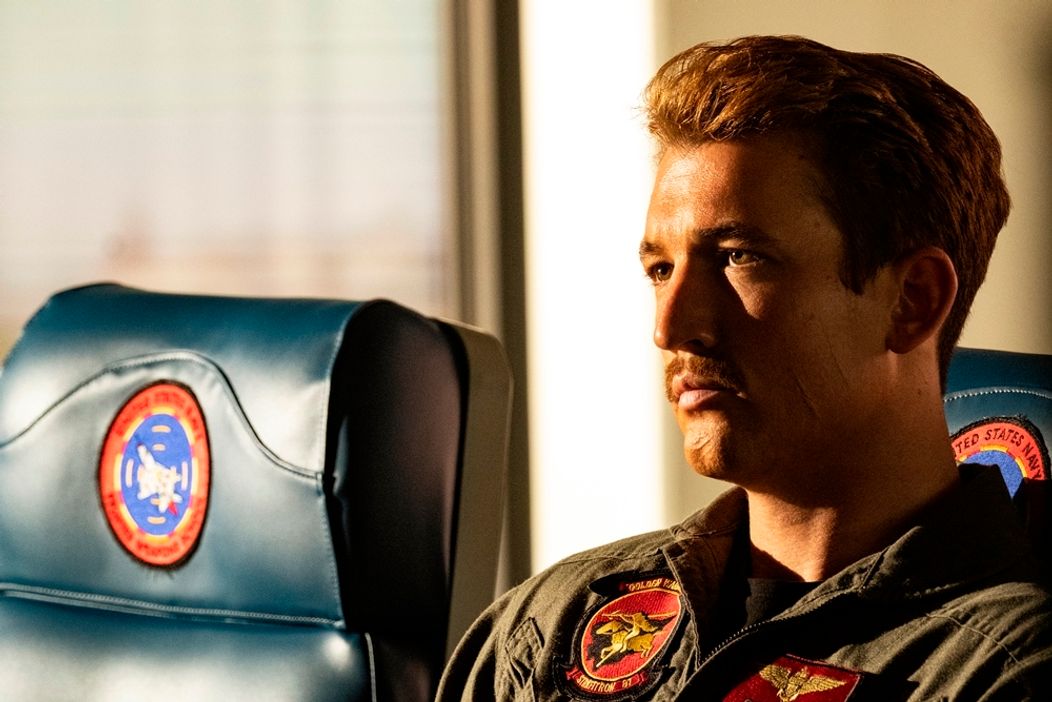 Miles Teller vo filme Top Gun: Maverick