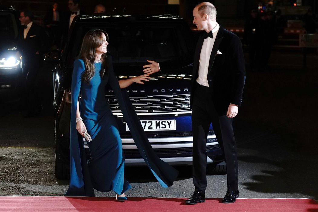 Princ a princezná z Walesu v Royal Albert Hall
