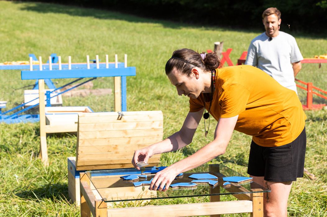 Daniel Kňažík počas nakrúcania Farmy 15