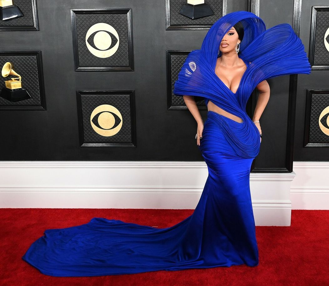 Cardi B na 65. ročníku odovzdávania cien Grammy