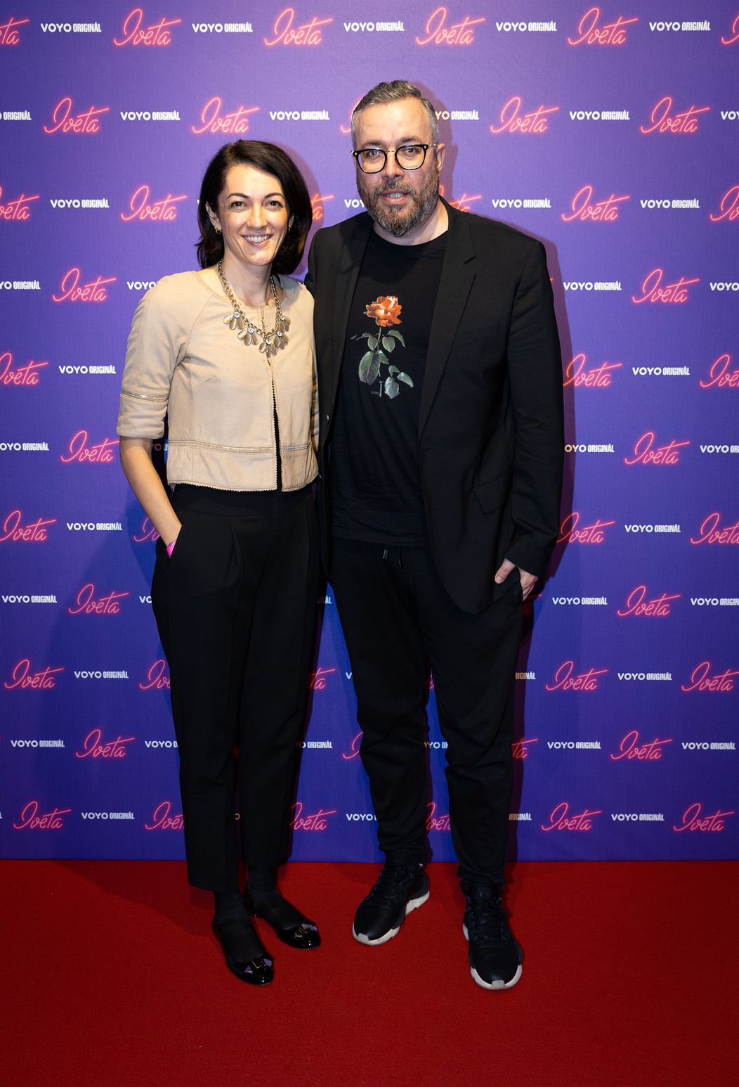 Programová riaditeľka TV Markíza a TV Nova Silvia Majeská a Riaditeľ marketingu TV Markíza Michal Borec