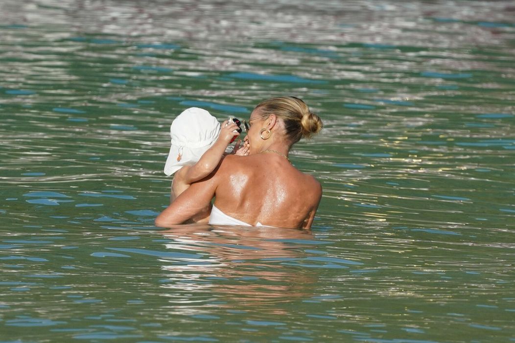Vogue Williams päť mesiacov po pôrode. 